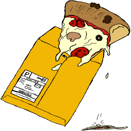 Pepperoni Olive Mail box from the Food from E-Bay series.